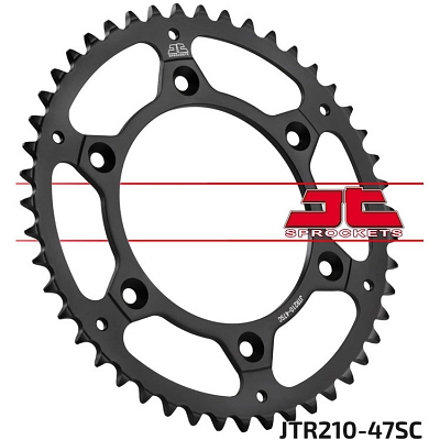 JT Sprockets 47 Tooth Rear Sprocket JTR210.47SC