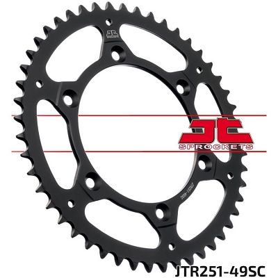 JT Sprockets 49 Tooth Rear Sprocket JTR251.49SC