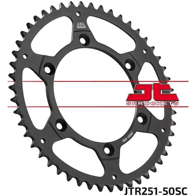 JT Sprockets 50 Tooth Rear Sprocket JTR251.50SC