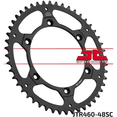 JT Sprockets 48 Tooth Rear Sprocket JTR460.48SC
