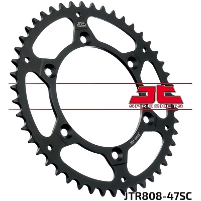 JT Sprockets 47 Tooth Rear Sprocket JTR808.47SC