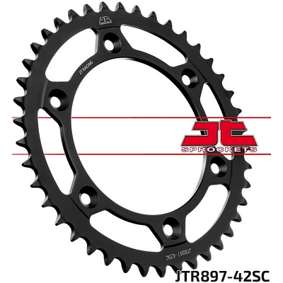 JT Sprockets 42 Tooth Rear Sprocket JTR897.42SC