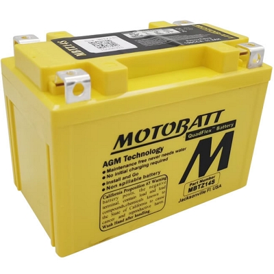 Motobatt MBTZ14S AGM Sealed Battery YTZ14S YTZ14S-BS YTZ12S