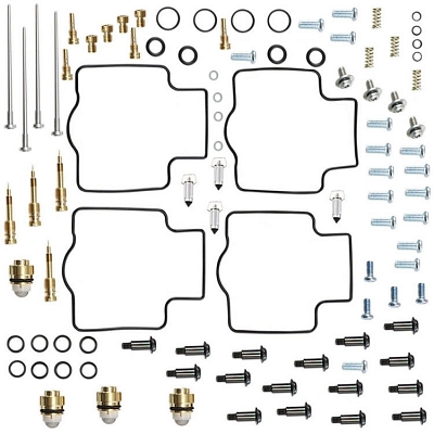 WRP 26-1721 Carb Rebuild Kit Kawasaki ZZR1100 ZX1100C Ninja 1991-93