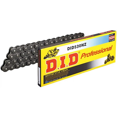 DID 530NZ-104L Black Super Heavy Duty Vintage Drive Chain