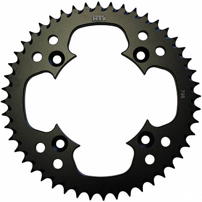 MTX Zero Aluminium 798-52 Rear Sprocket in Black