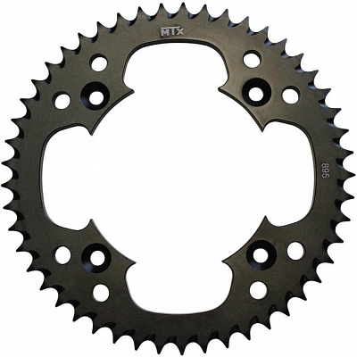 MTX Zero Aluminium 895-49 Rear Sprocket in Black