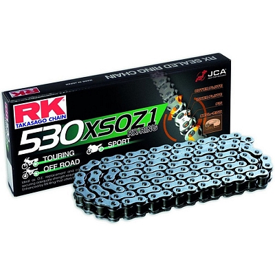 RK 530-104L XSOZ1 RX-Ring Heavy Duty Black Drive Chain