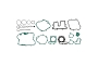 Centauro 722A260FL Engine Gasket Set