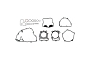 Centauro 722A957FL Engine Gasket Set