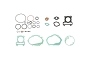 Centauro 990A095FL Engine Gasket Set