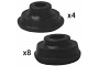 TourMax Valve Bolt Cover Rubbers Yamaha 4G0-1111G-00 4U8-1112G-00