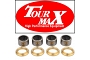 TourMax Swing Arm Bearing & Bush Kit 52108-356-006 52109-KC1-003