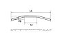 Chrome 7/8" Vincent Straights Handlebars (24.5" Long)