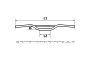 Black 7/8" Trail Style Handlebars with 3.5" Rise