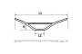 Black 7/8" Trail Style Handlebars with 4" Rise