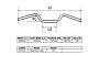 Chrome 7/8" Handlebars | 5.5" Rise | 4.75" Pullback | 33" Wide
