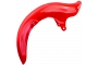 Red Plastic Front Mudguard Honda 61100-041-010