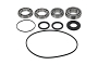 WRP 25-2152 Differential Bearing & Seal Kit