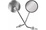 Chrome Round Mirrors with 10mm Thread - 011952
