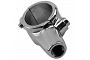 Chrome 10mm Thread Mirror Clamp for 1" Handlebars