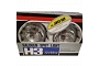 Twin 4.5" Round Stainless Steel Bottom-Mounted Spotlights