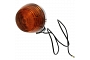 Chrome Round Indicator Honda Amber Lens (12v)