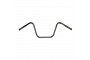 Chrome 1" Handlebars with 13" Rise