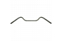 Chrome 1" Handlebars with 8" Rise