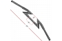 Chrome 1"/1.25" Z-Bar Handlebars with 3" Rise