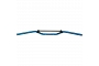 Blue 7/8" Aluminium 2.5" Rise Handlebars with Brace