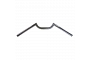 Chrome 7/8" Drop Ace Handlebars with 4" Centre