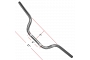 Chrome 7/8" Handlebars with 5" Rise & 5" Centre