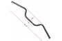 Chrome 7/8" Handlebars with 4" Rise x 31.5"