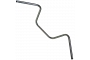 Chrome 7/8" Handlebars with 10" Rise and 7" Centre
