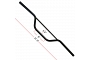 Black 7/8" Trail Style Handlebars with 5.5" Rise
