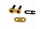 DID 428 Gold Heavy Duty Drive Chain Split Link Gold-on-Gold