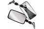 Chrome Rectangle Mirror with 10mm Thread