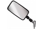 Chrome Rectangle Mirror with 10mm Thread