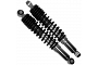 Chrome with Black Springs 320mm Shock Absorbers RD250 RD400