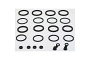 TourMax BCF-133 Brake Caliper Seal Rebuild Kit