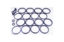 TourMax BCF-329 Brake Caliper Seal Rebuild Kit
