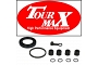 TourMax Brake Caliper Seal Rebuild Kit 43049-002 43053-006 43054-003