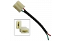 2 Pole Female Spade Block Connector with Wire (250 Series)