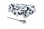 Barrel Nipples OD 7.5mm x ID 6.3/4.8mm For Pear Nipples (50 Pcs)