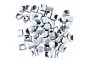 Barrel Nipples OD 7.5mm x ID 6.3/4.8mm For Pear Nipples (50 Pcs)