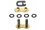 DID 520VX3 Gold Heavy Duty X-Ring Drive Chain Split Link